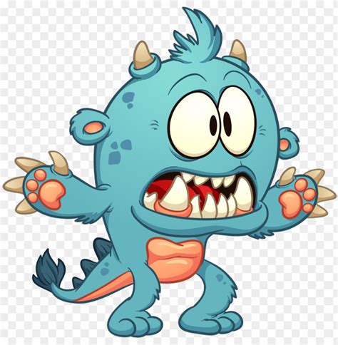 Monster Robots Cartoon Scary Monsters Png Image With Transparent