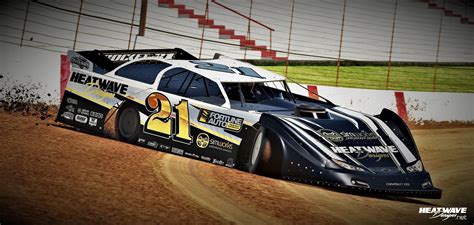 Heatwave Designs Gold Dirt Late Model 21 By Cameron Coulby Trading