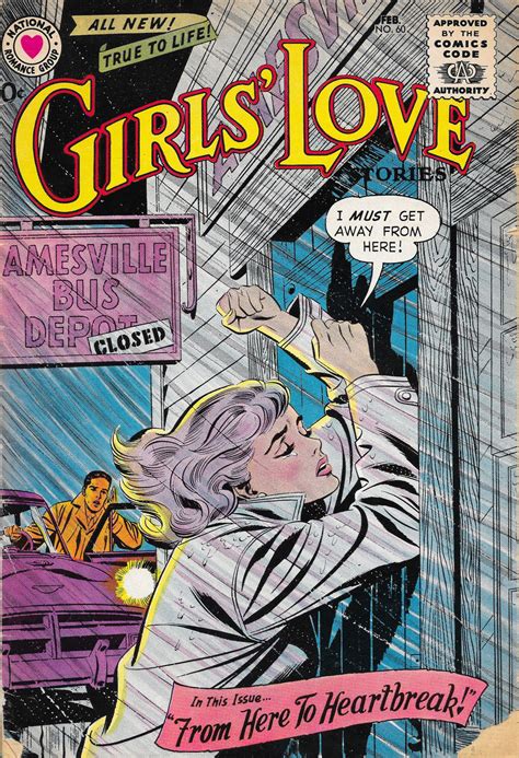 Girls Love Stories No 60 1959 Vintage Comic Book Etsy Vintage