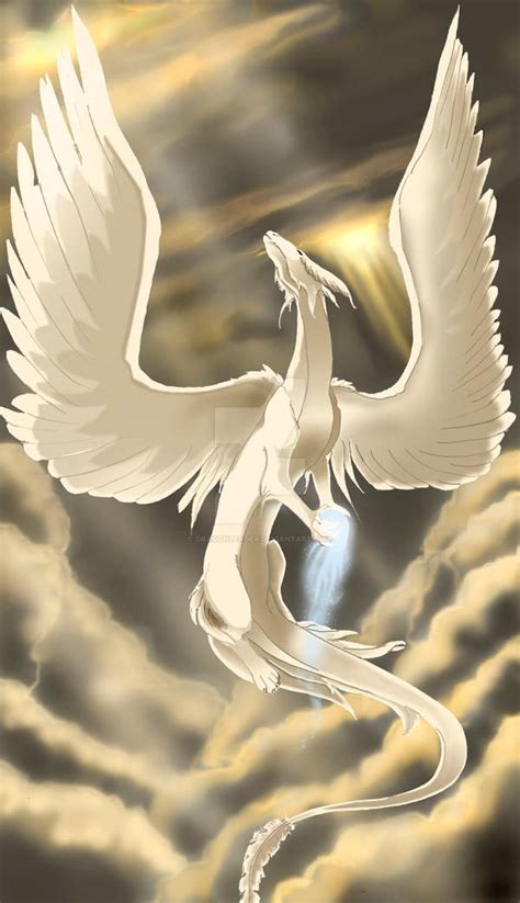 Angel Dragon By Dragonleader On Deviantart
