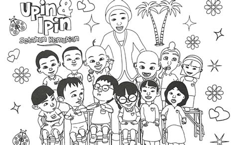 Upin Ipin Coloring Pages Complete Coloring Pages In 2021 Coloring Pages