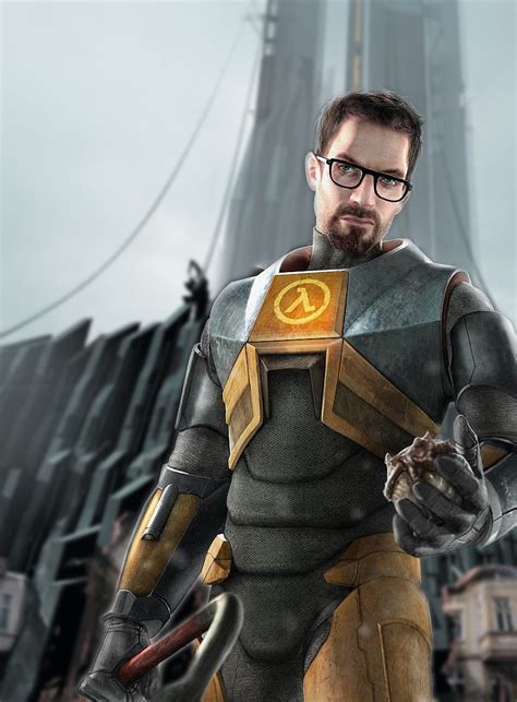 This Is An Image Of Gordon Freeman The Best Example I Can Provide Of A