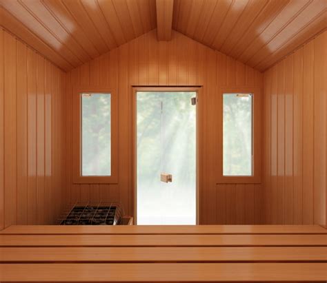 Helo Patio Outdoor Sauna 5 X 6 Diamond Sauna And Steam