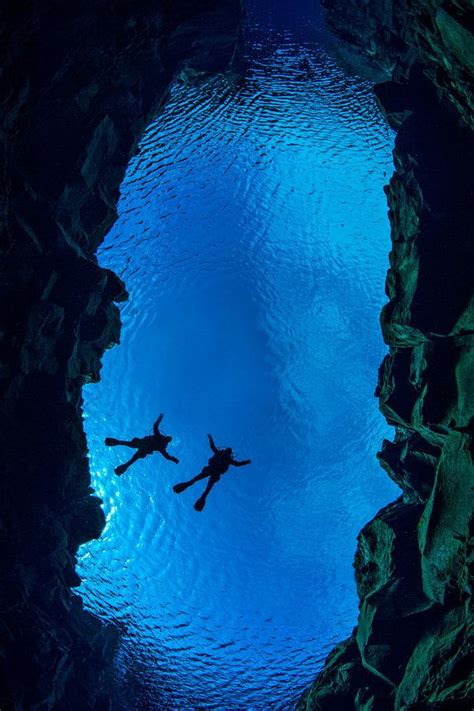 This Is What Its Like To Dive Between Two Continents Iceland Travel
