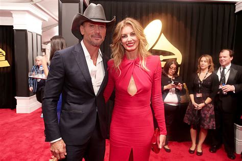 Tim Mcgraw Faith Hill Spotted At 2017 Grammy Awards