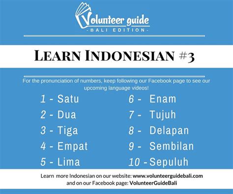 Learn Basic Indonesian Language Skills With Our 40 Language Videos