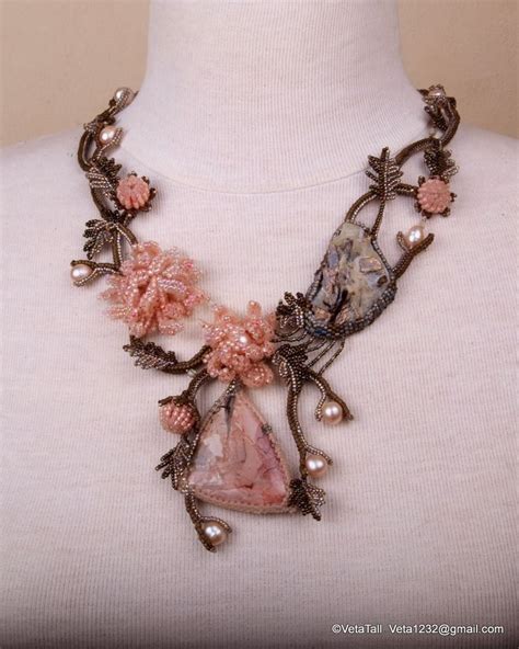 Vetas Art With Beads Beaded Jewels Bead Work Jewelry Beaded Necklace