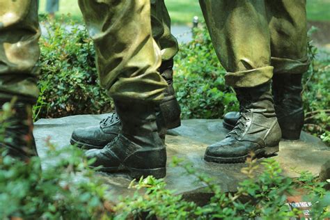 Vietnam Memorial Jungle Combat Boots Pyrat Wesly Flickr