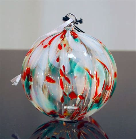 Hand Blown Glass Ornamentchristmas Crystal By