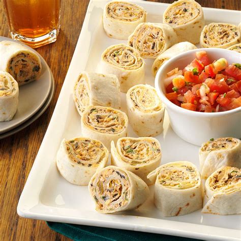The guests can choose which appetizers they want without children's parties should feature fun snacks for little hands. Fiesta Pinwheels Recipe | Taste of Home
