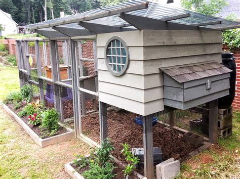 keeping bees with chickens the garden coop
