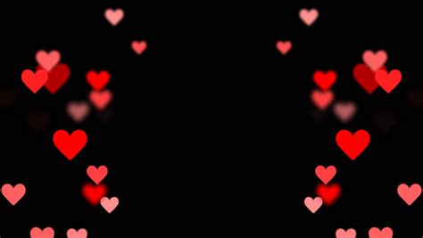 Red heart black background biography. Red Valentines Love Hearts Black Background Computer ...
