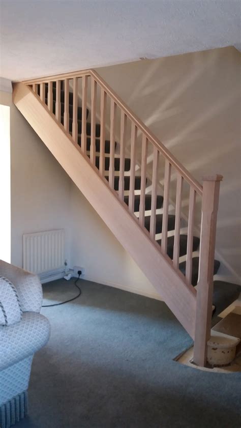 Fit Stairs Handrail Spindles Stairs F A Ingram Carpentry Essex