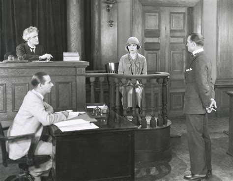 1920s Courtroom Scene Courtroom Witness For The Prosecution Testimony