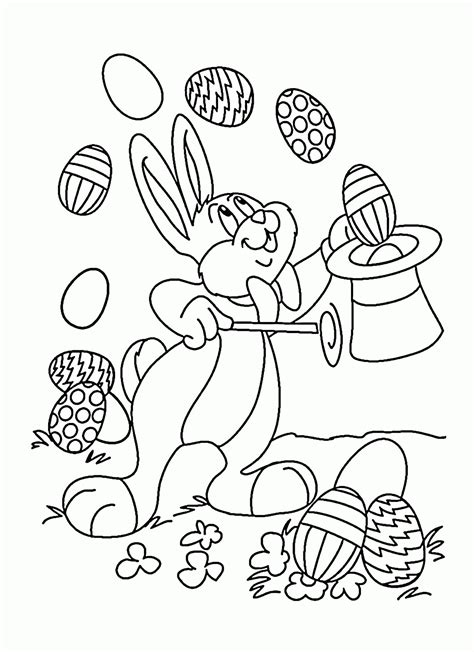 15 Printable Easter Coloring Pages Holiday Vault