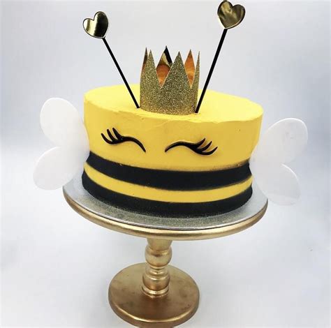 Here are 28 cupcake and birthday cake ideas and recipes. Queen Bee Cake Kit | Bee birthday cake, Bee birthday theme ...