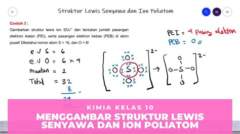 Contoh Soal Struktur Lewis Ilmu