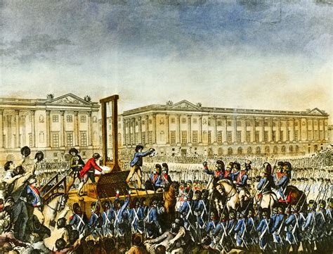 Execution Of Louis Xvi At The Guillotine Posters And Prints By Corbis