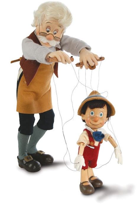 Geppetto And Pinocchio Series I Marionette By R John Wright At The Toy