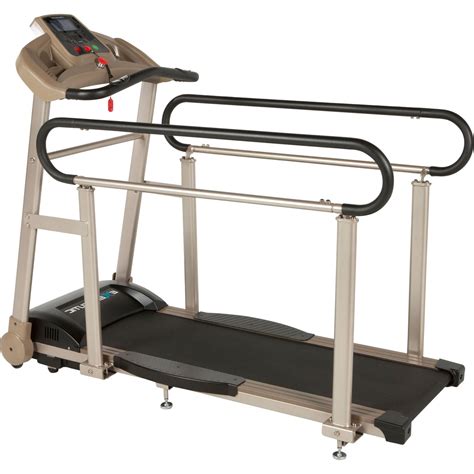 Senior Fitness Treadmill With Full Length Hand Rails