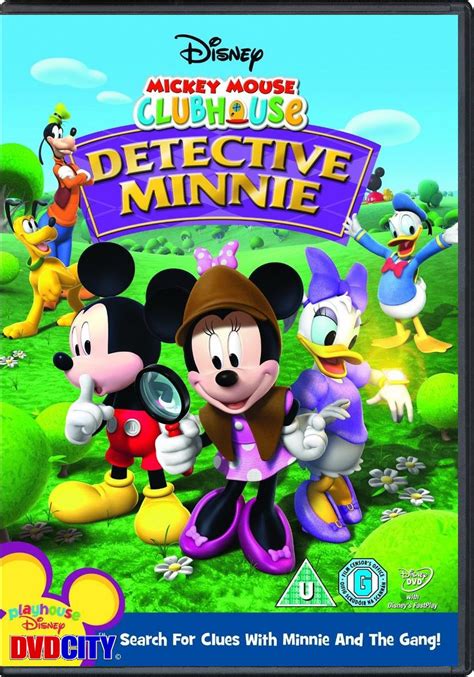 Mickeys Klubhus 7 Detektiv Minnie Dvdcitydk