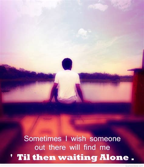 Sad Alone Boy Wallpapers Images With Quotes
