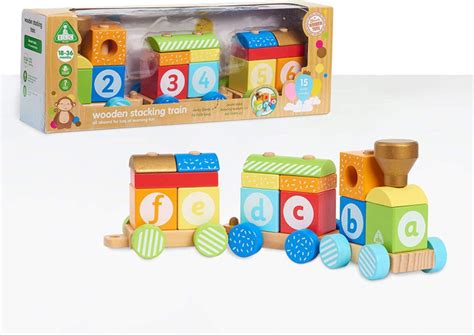 Elc Wooden Stacking Train