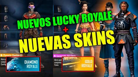 Nuevas Skins Nuevo Lucky Royale Free Fire Noticias Nuevo Evento