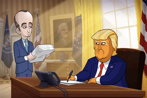 Our Cartoon President Season Two Animated Showtime Series Returns In May Canceled Renewed