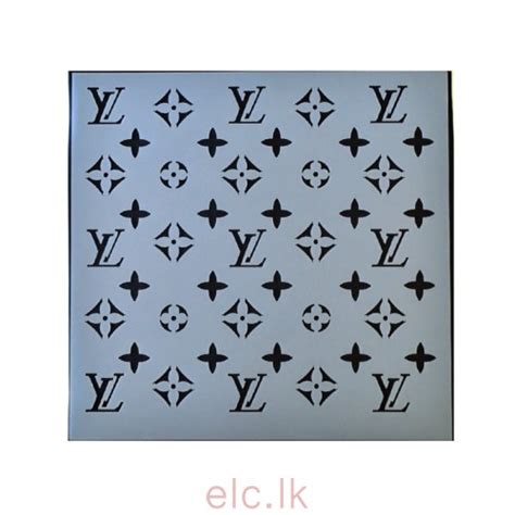 Louis Vuitton Vinyl Painting Stencils