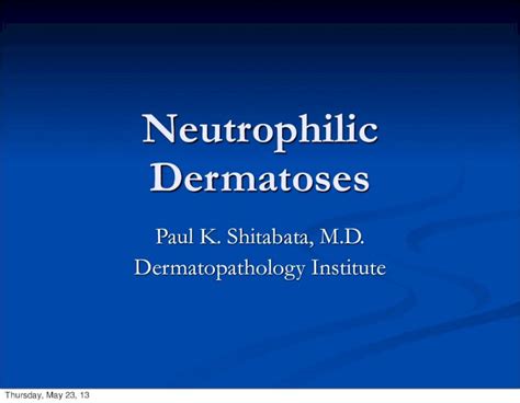 Pdf Neutrophilic Dermatoses Dermatosespdf