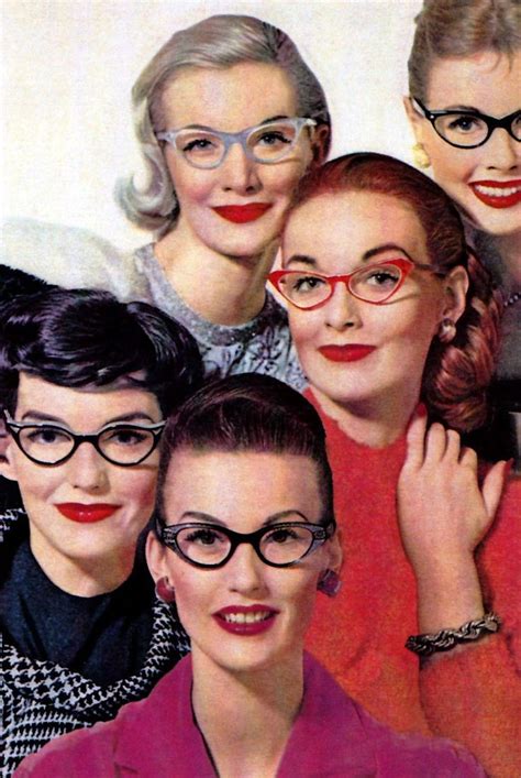Choose The Most Stylish Vintage Style Glasses For Your Face With This Advice From The 50s