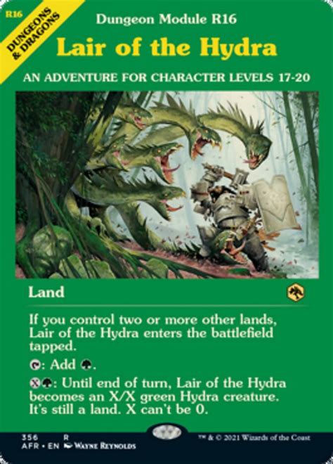 Lair Of The Hydra Dungeon Module Dungeons And Dragons Adventures In