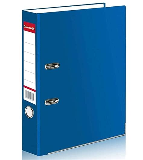 10 X Blue A4 Matt Large 75mm Lever Arch Files Folders Stationery Metal
