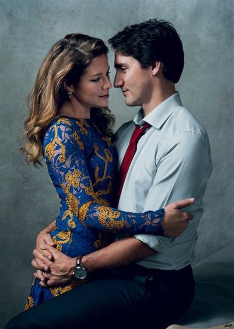 Justin Trudeau And Sophie Gr Goire Trudeau Pose For Vogue Photo Shoot