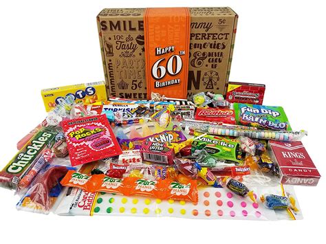 Check out results for your search VINTAGE CANDY CO. 60TH BIRTHDAY RETRO GIFT BOX - 1958 ...