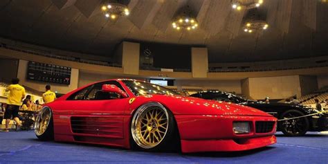Heres Why You Shouldnt Hate This Stanced Ferrari 348