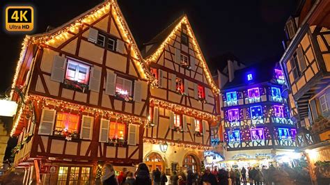 🇫🇷 📹 4k Colmar The Heart Of Christmas Magic Alsace France