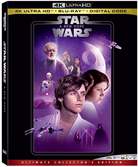 Star Wars Episode Iv A New Hope 4k Ultra Hd Blu Ray Digital Copy