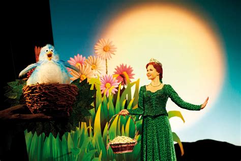 Amanda Holden As Princess Fiona In Shrek The Musical At Theatre Royal Drury Lane Photo By