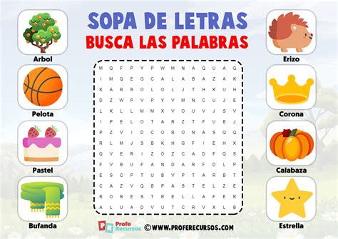 20 Ideas De Sopas De Letras Sopa De Letras Para Ninos Letras Para