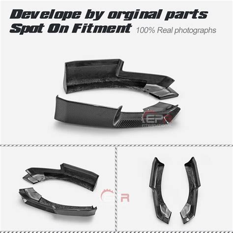 For Lexus Rc F Usc Art Type Carbon Fiber Rear Spat Pcs Exterior