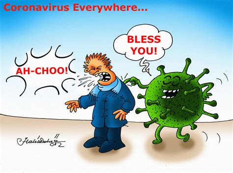 Coronavirus Everywhere Toons Mag