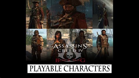 Playable Characters Mod Assassin S Creed Black Flag Part Youtube