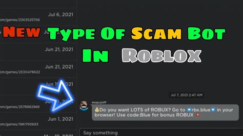 New Type Of Bot Scam In Roblox 100 Real Youtube