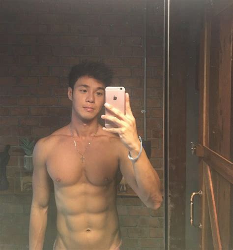 hot thai man selfie nupan the gay passport