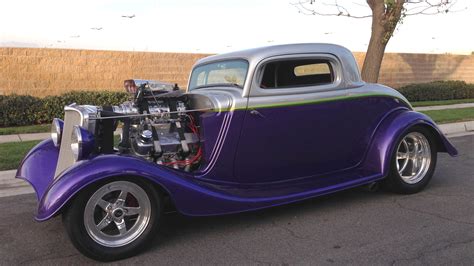 1934 Ford 3 Window Coupe Hot Rod F1301 Anaheim 2013