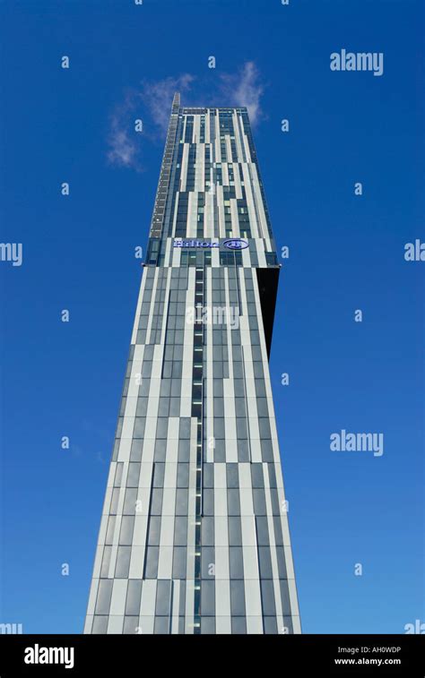 Beetham Tower The Tallest Structure In Manchester Uk Stock Photo Alamy