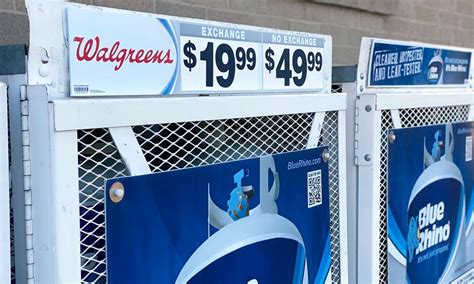 Walgreens Propane Exchangetime Line