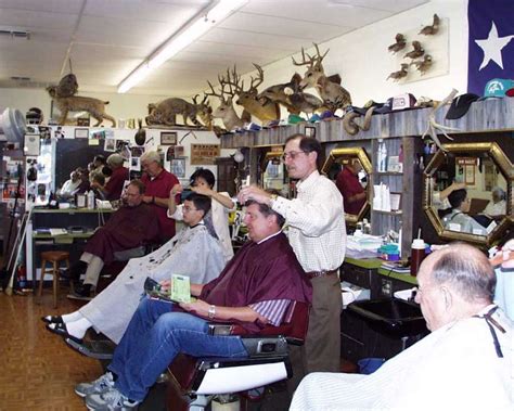I spent last weekend in austin, texas and had my haircut here at the avenue barber shop. Sportsman's Barbershop-Austin, Texas May 7, 1999